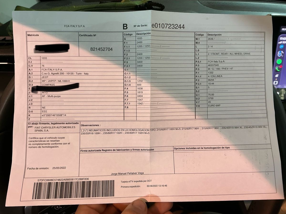 Jeep Compass 1.3 T4 4xe Plug-in Hybrid 80th Anniversary