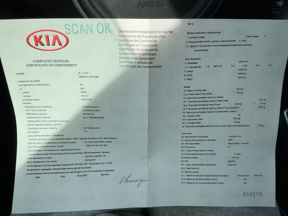 Kia Sportage d'occasion