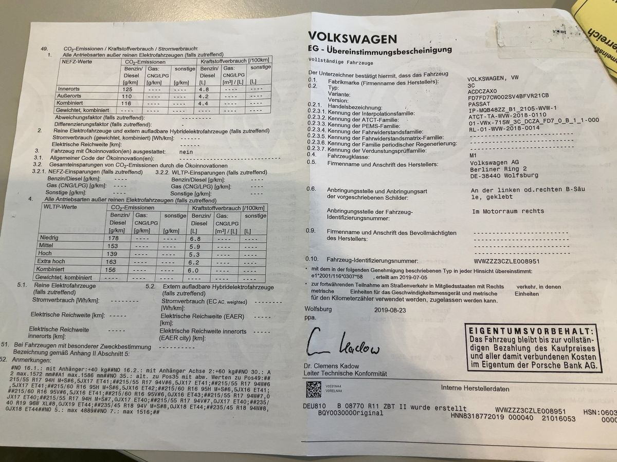 Volkswagen Passat d'occasion