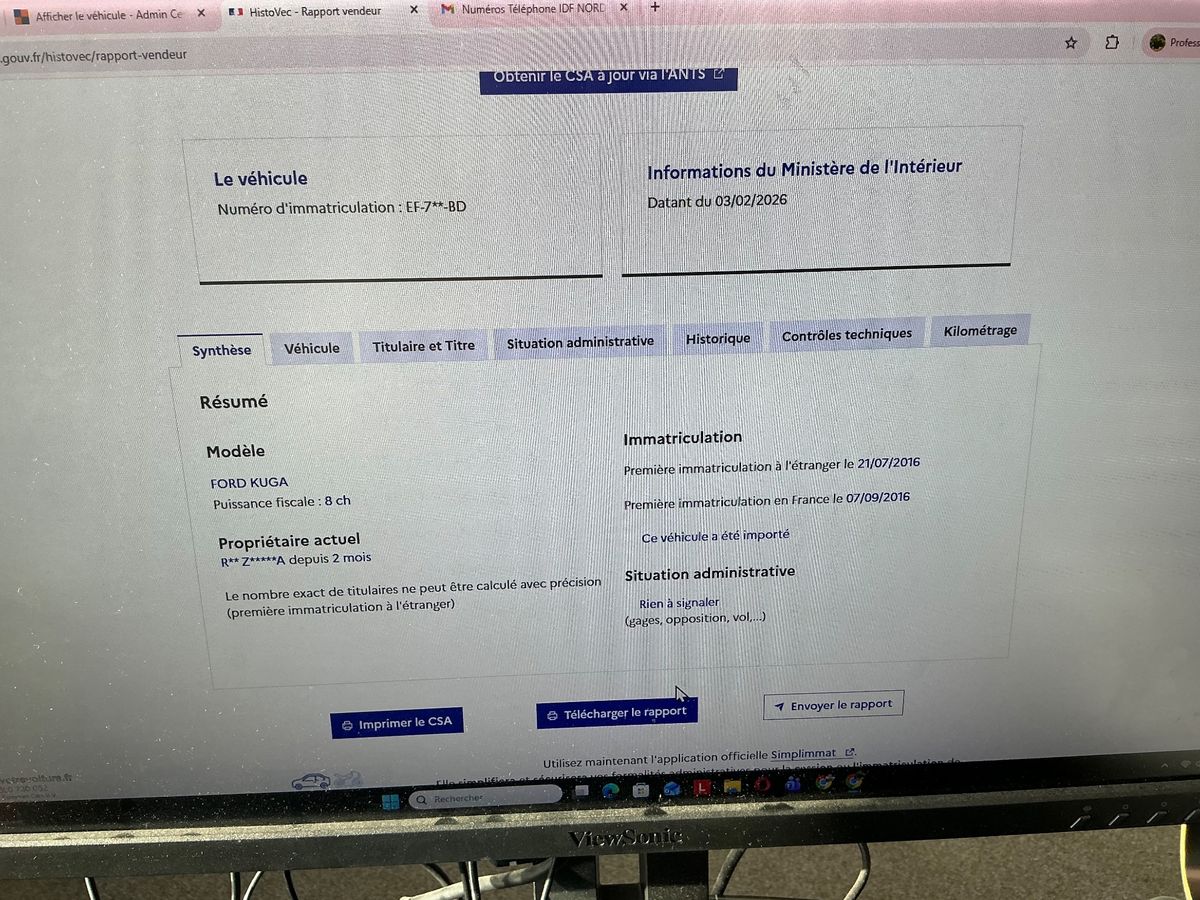 Ford Kuga d'occasion