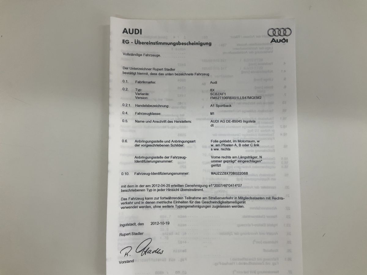 Audi A1 d'occasion
