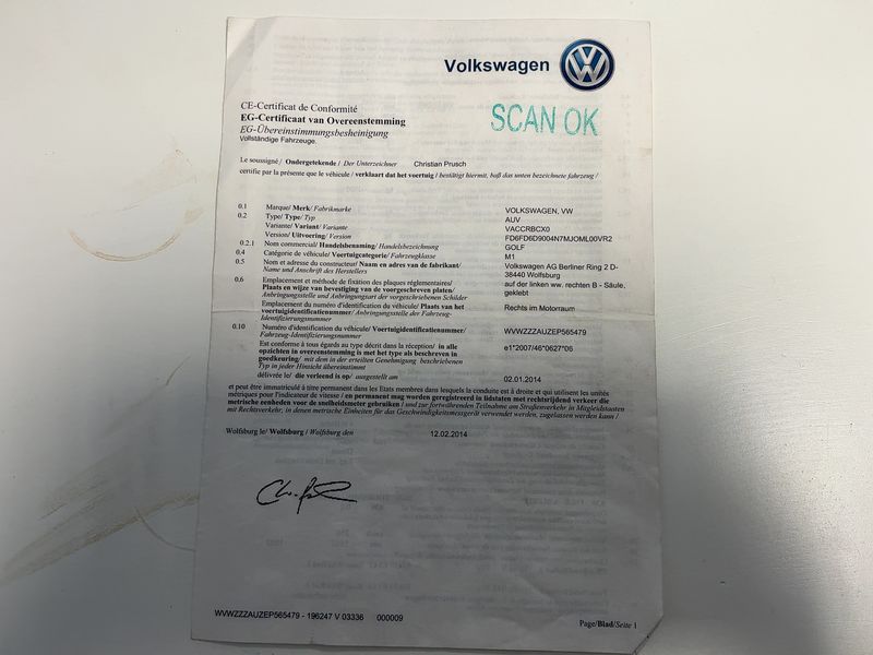 Volkswagen Golf VII 2.0 TDI Highline BlueMotion Tech 2014 – снимка 21
