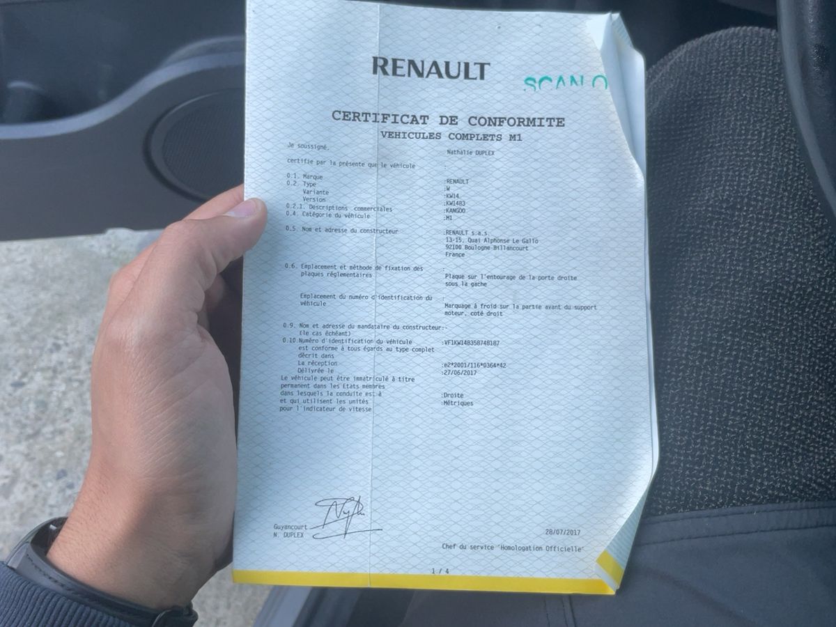 Renault Kangoo d'occasion