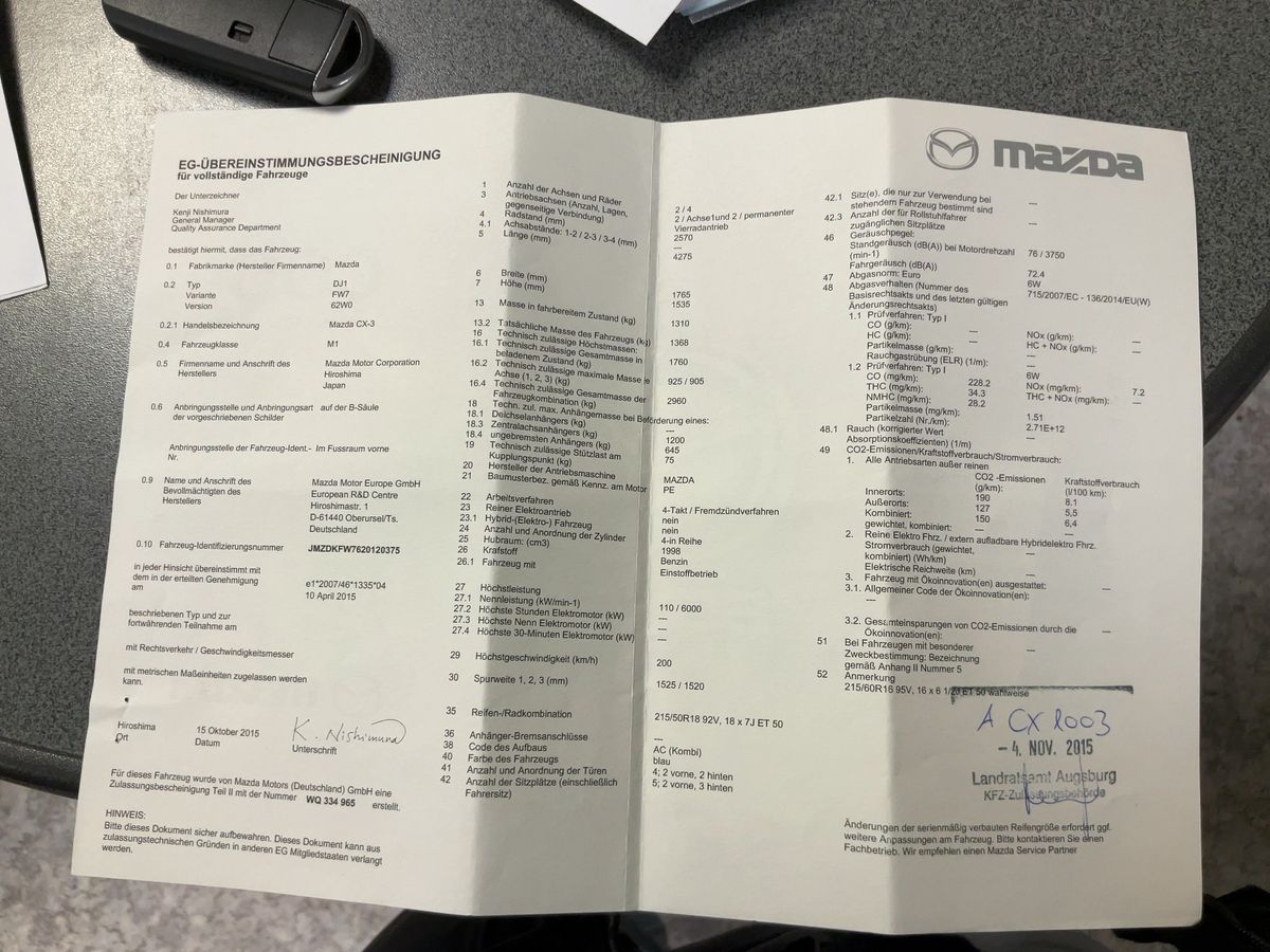 Mazda CX-3 d'occasion