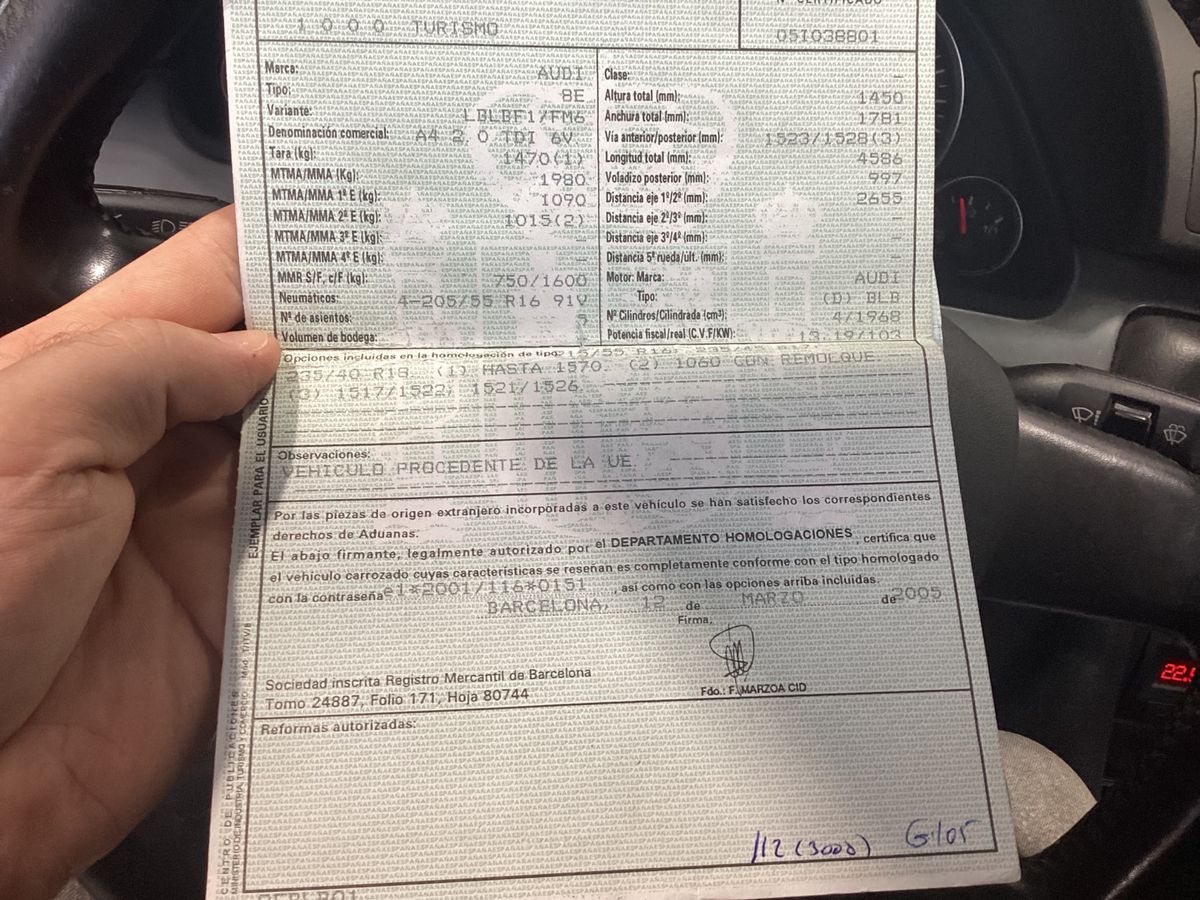 Audi A4 2.0 TDI