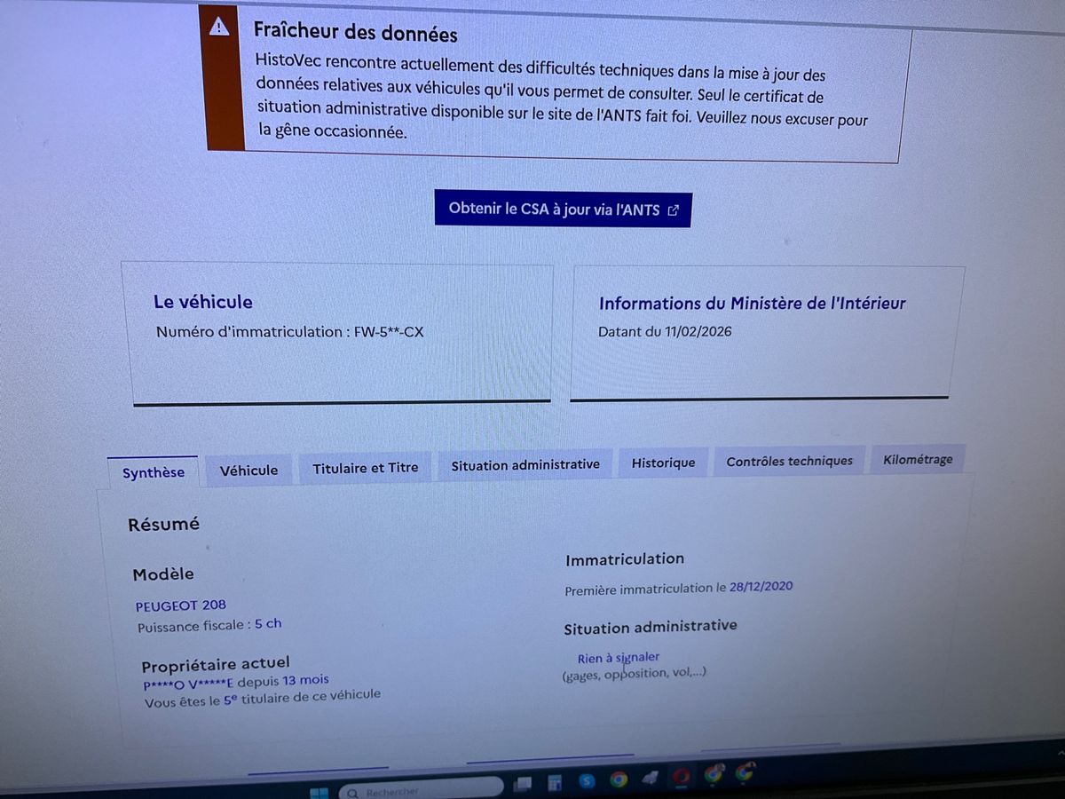 Peugeot 208 d'occasion