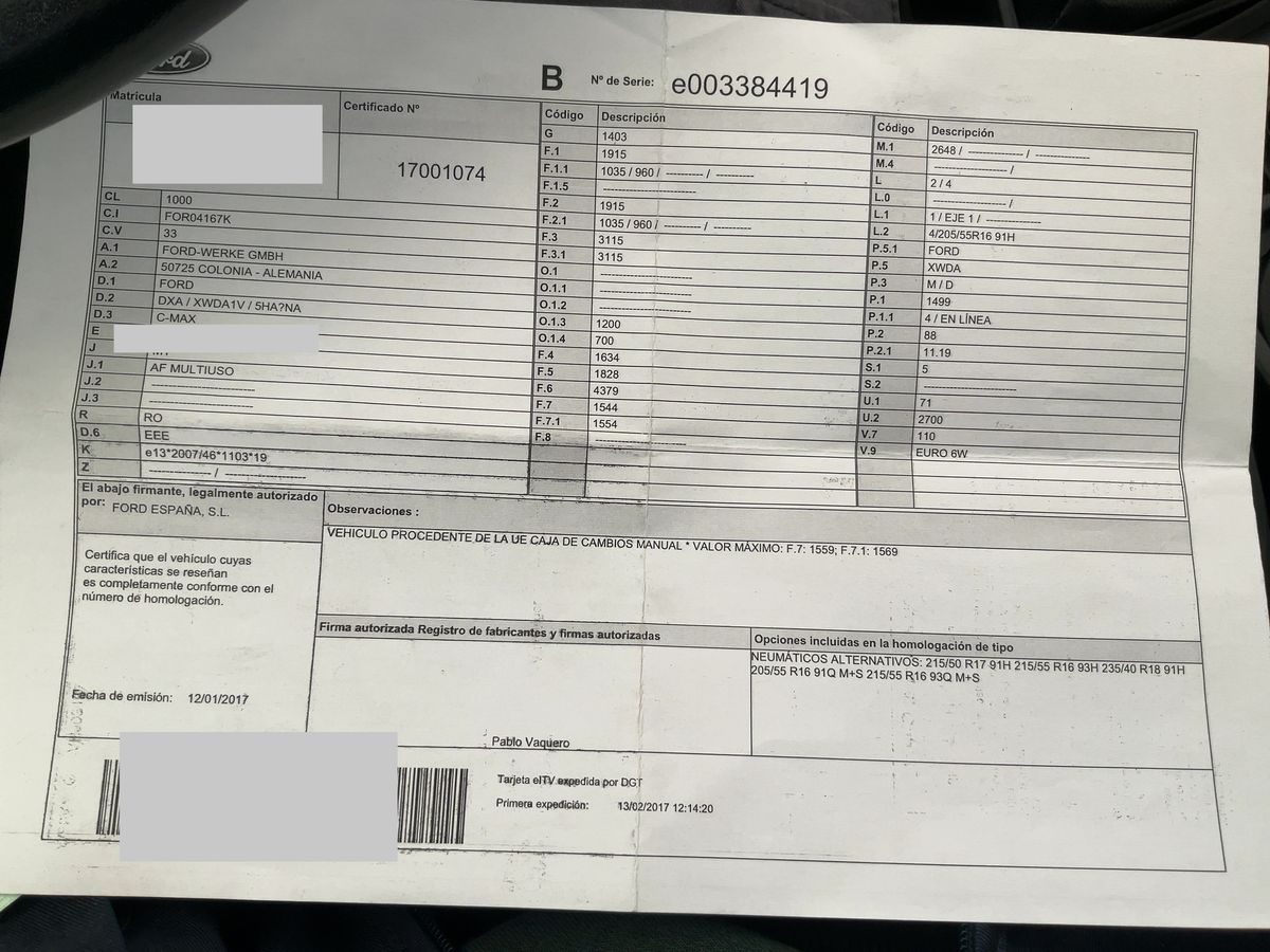 Ford C-Max d'occasion