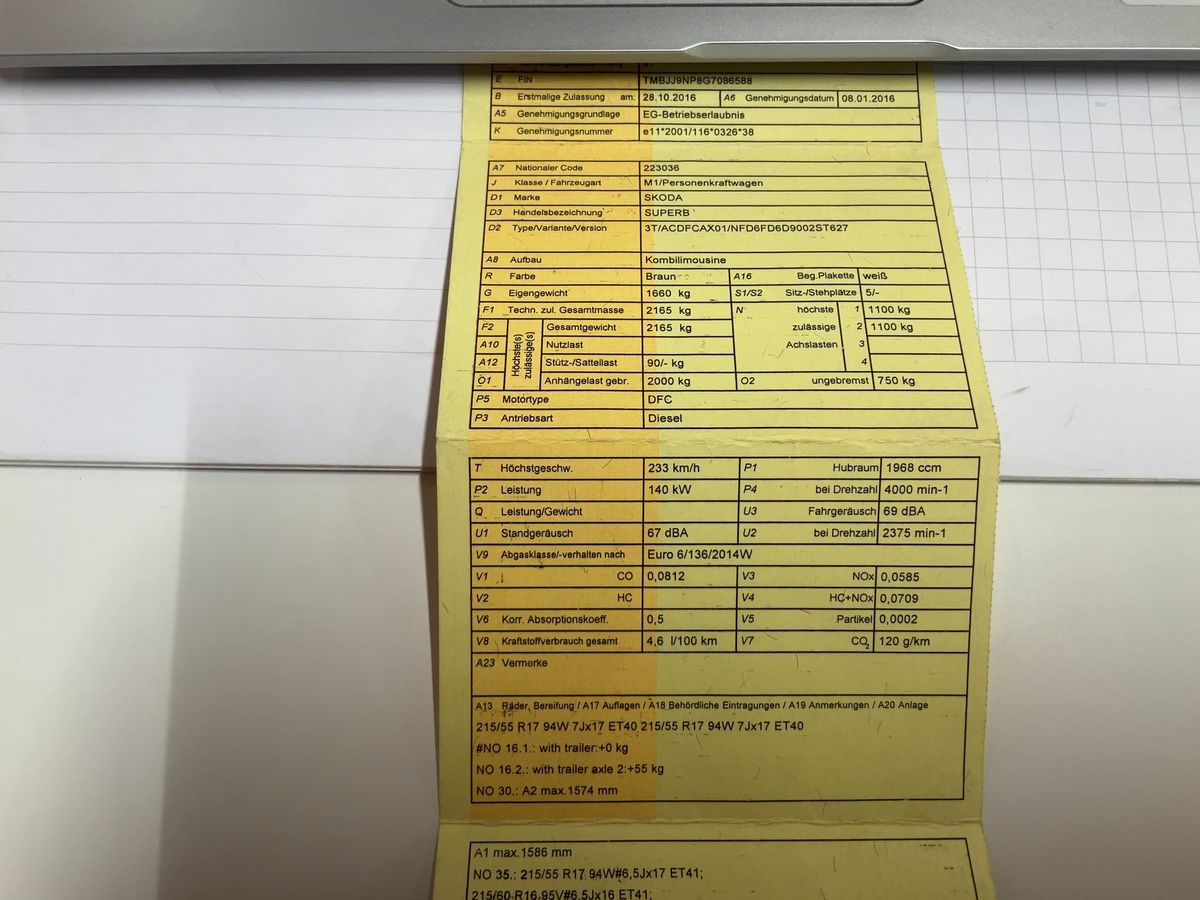 Skoda Superb d'occasion