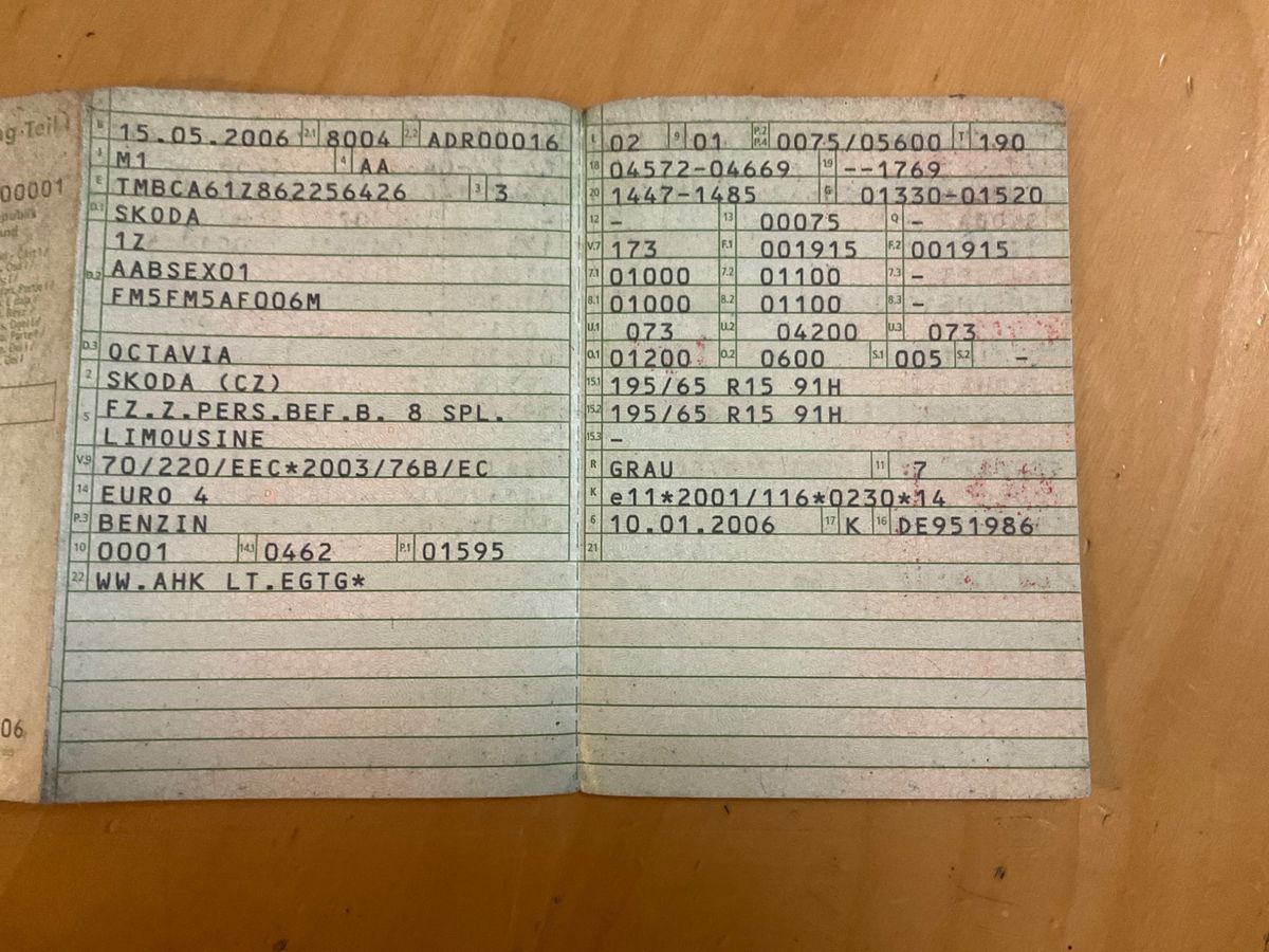 Skoda Octavia 1.6 Ambiente