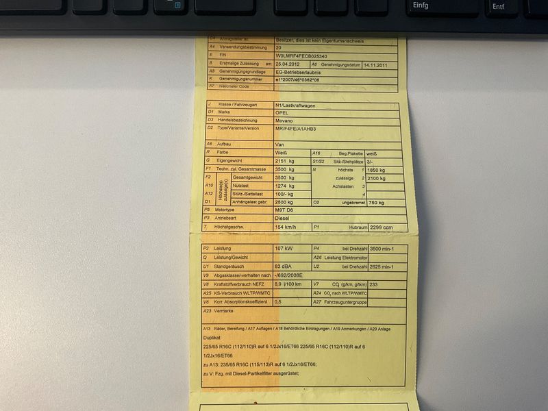 Opel Movano 2.3 CDTI HKa L3H2 3,5t — zdjęcie 5