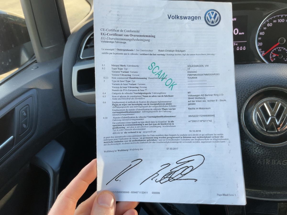 Volkswagen Touran d'occasion