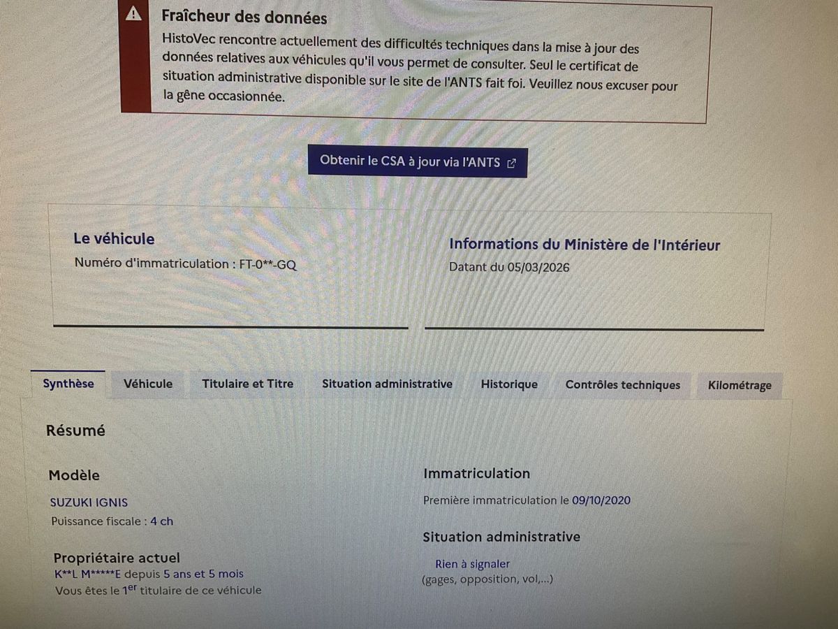 Suzuki Ignis d'occasion