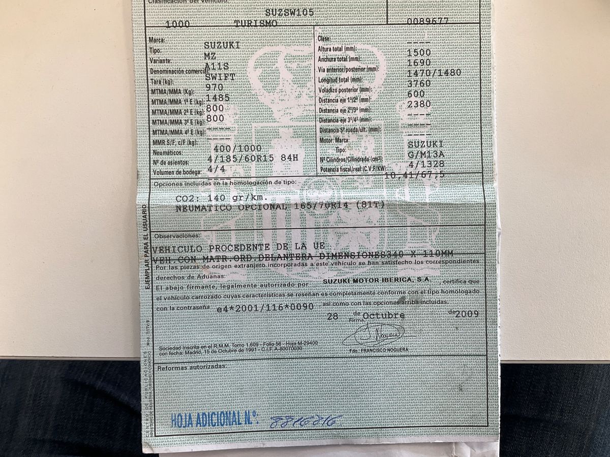 Suzuki Swift 1.3 GL 3 portes