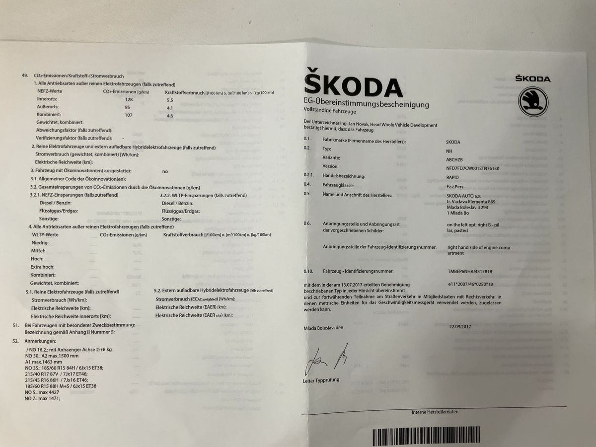 Skoda Rapid d'occasion