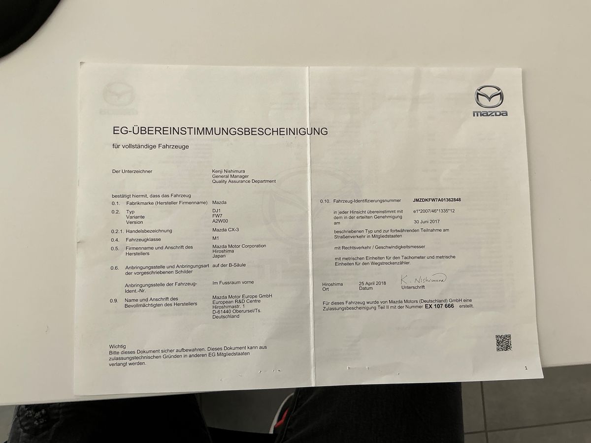 Mazda CX-3 d'occasion