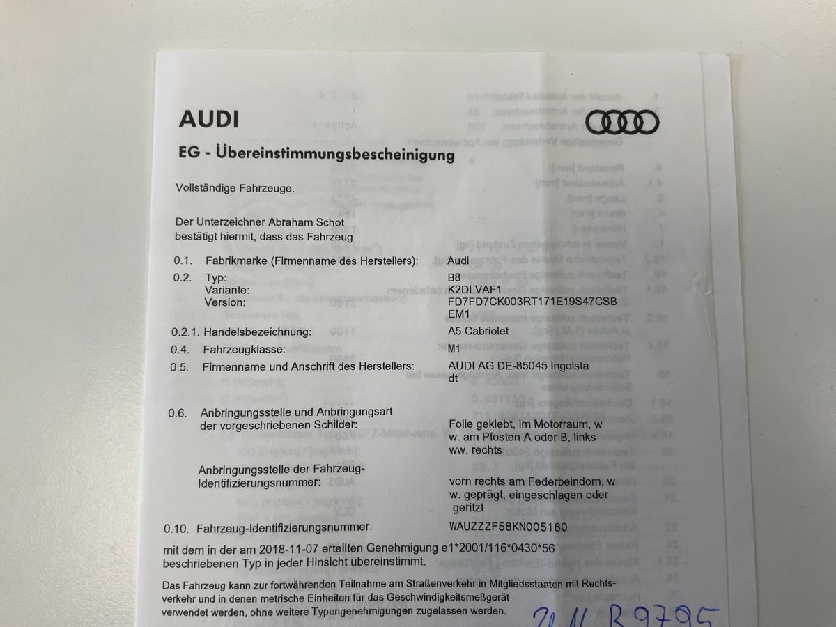 Audi A5 40 TFSI Sport