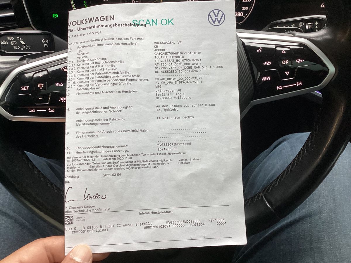 Volkswagen Touareg 3.0 eHybrid Elegance 4Motion