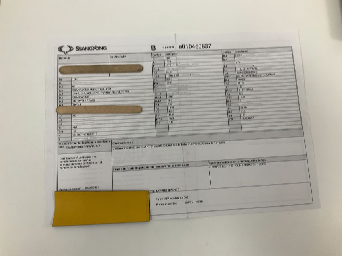 Ssangyong Tivoli d'occasion