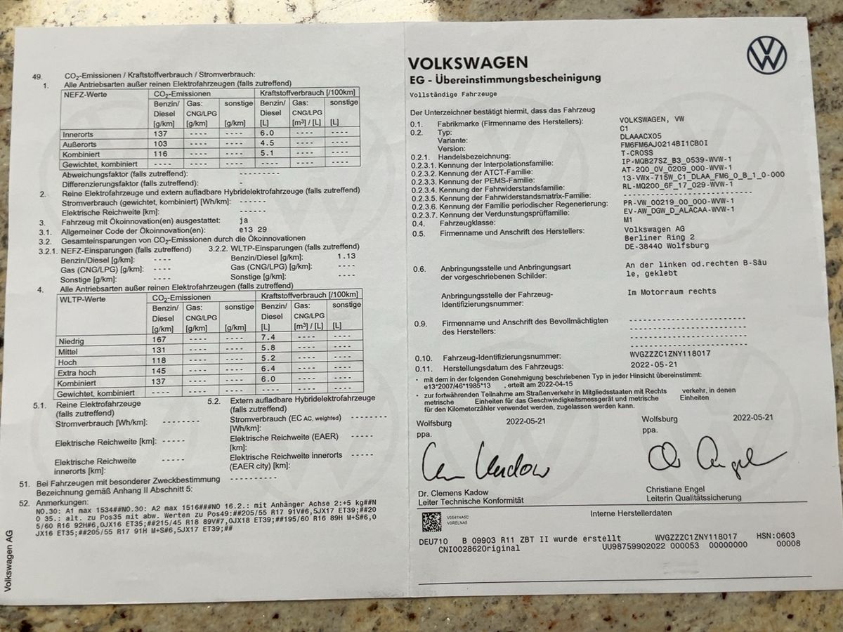 Volkswagen T-Cross d'occasion