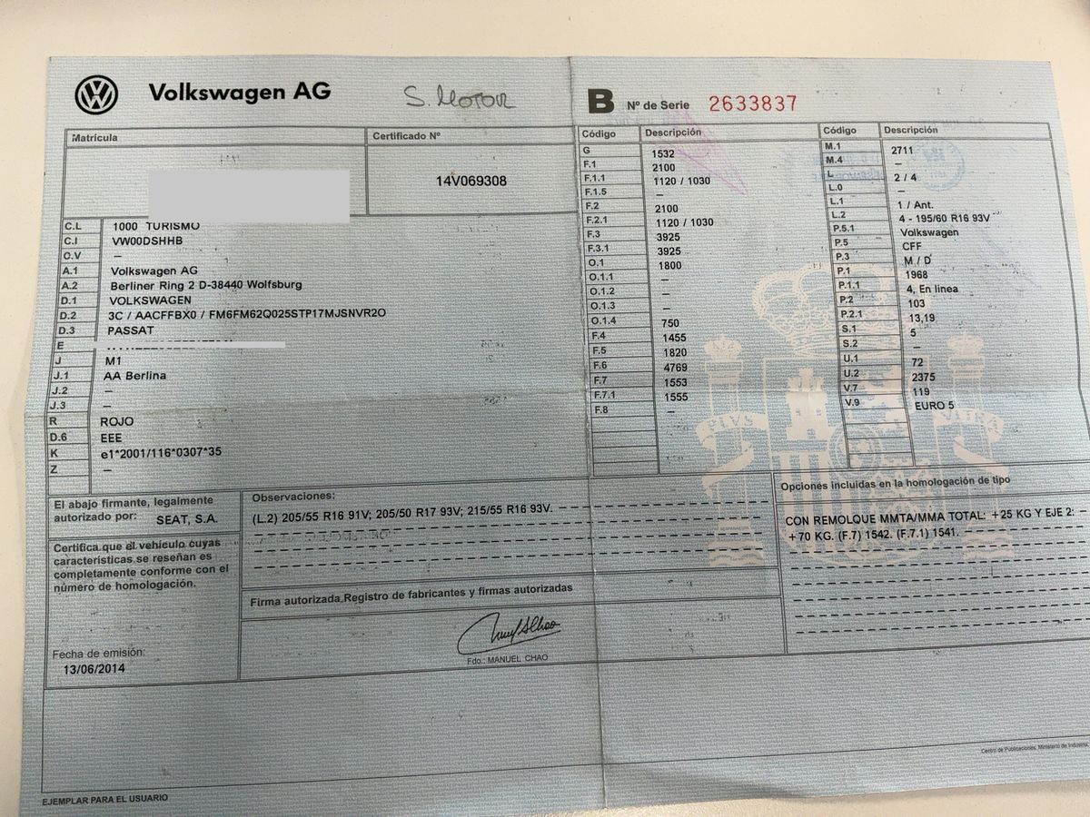 Volkswagen Passat d'occasion