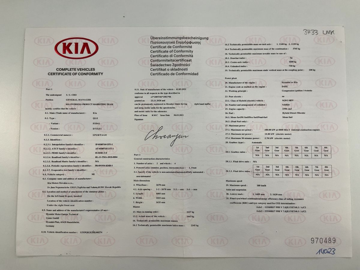 Kia Sportage d'occasion