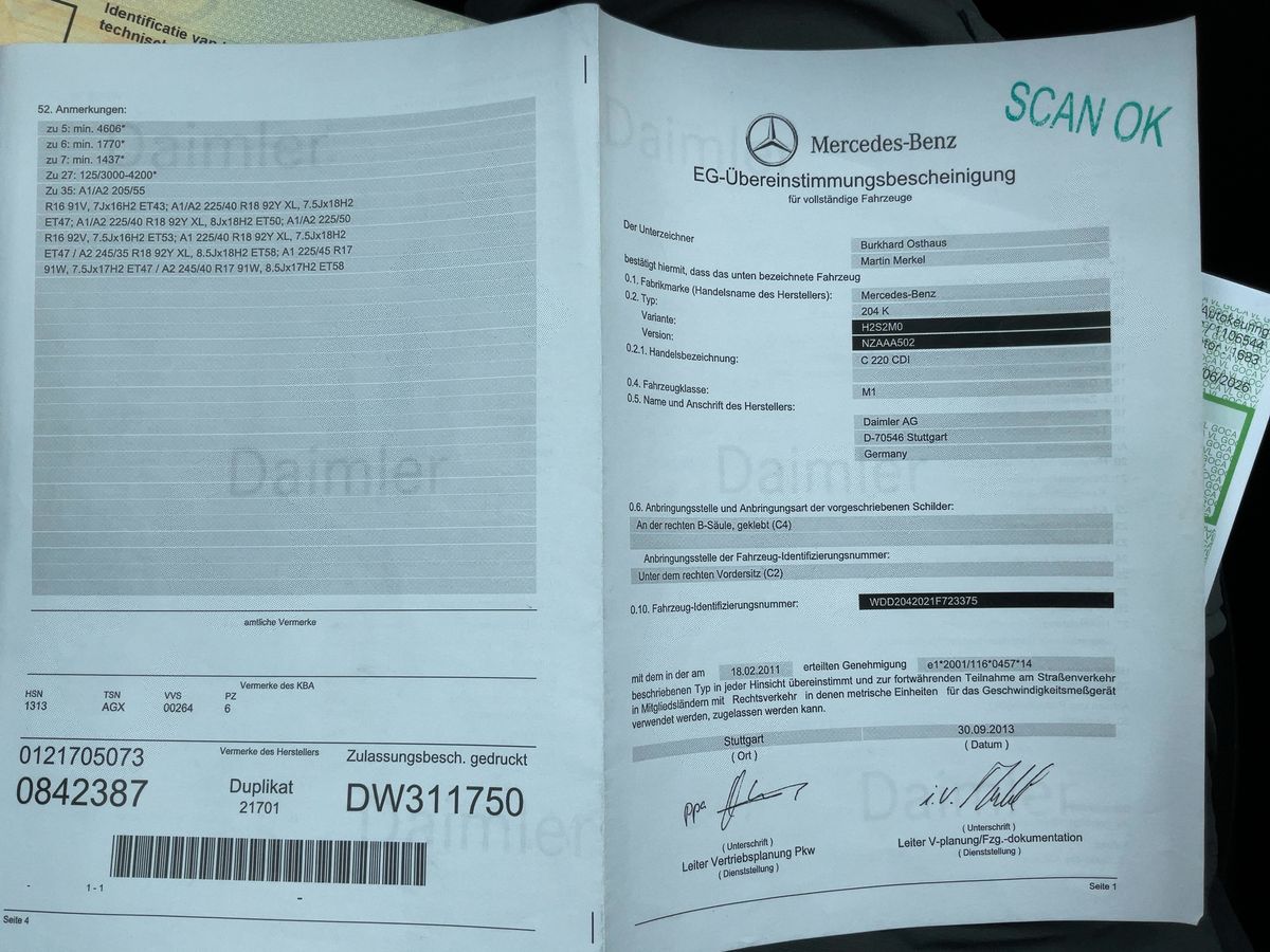 Mercedes-Benz C-Klasse d'occasion