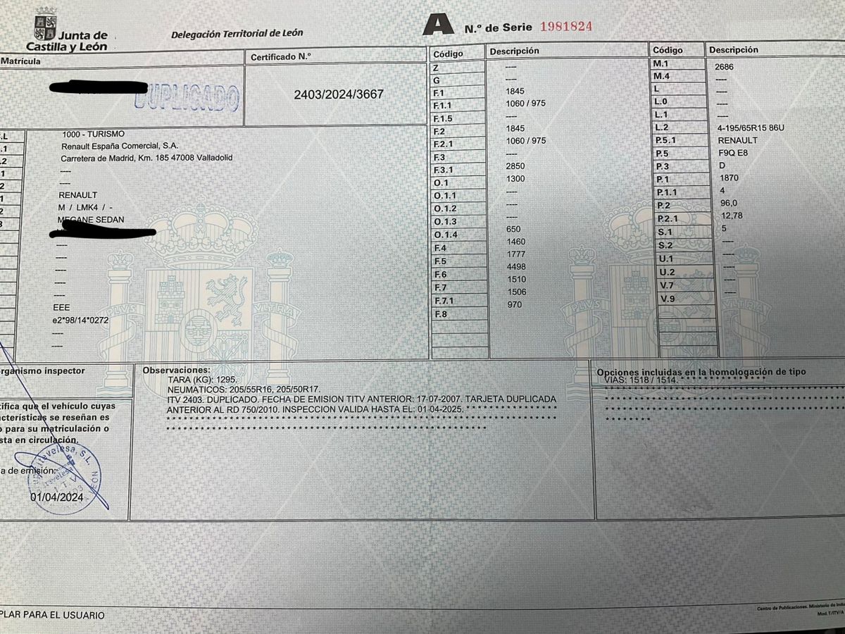 Renault Megane 1.9 dCi Dynamique