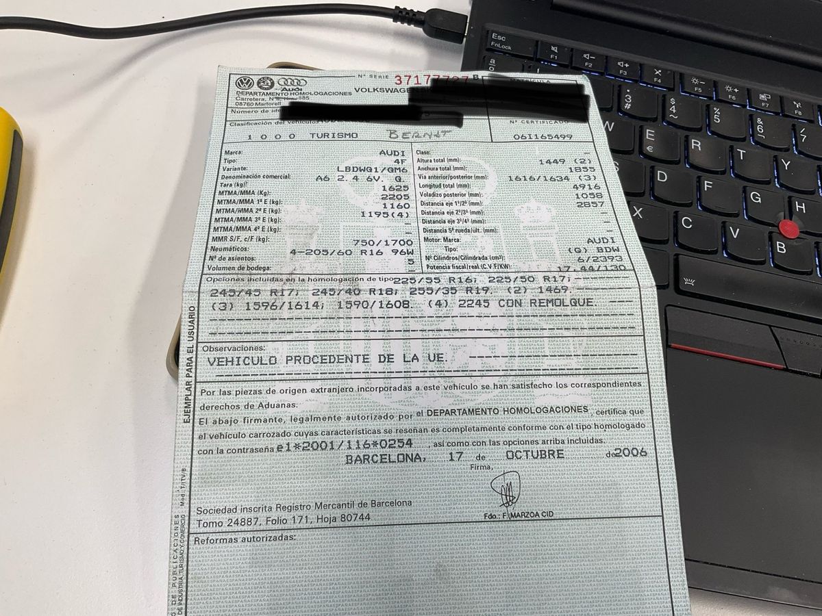 Audi A6 2.4 V6 quattro