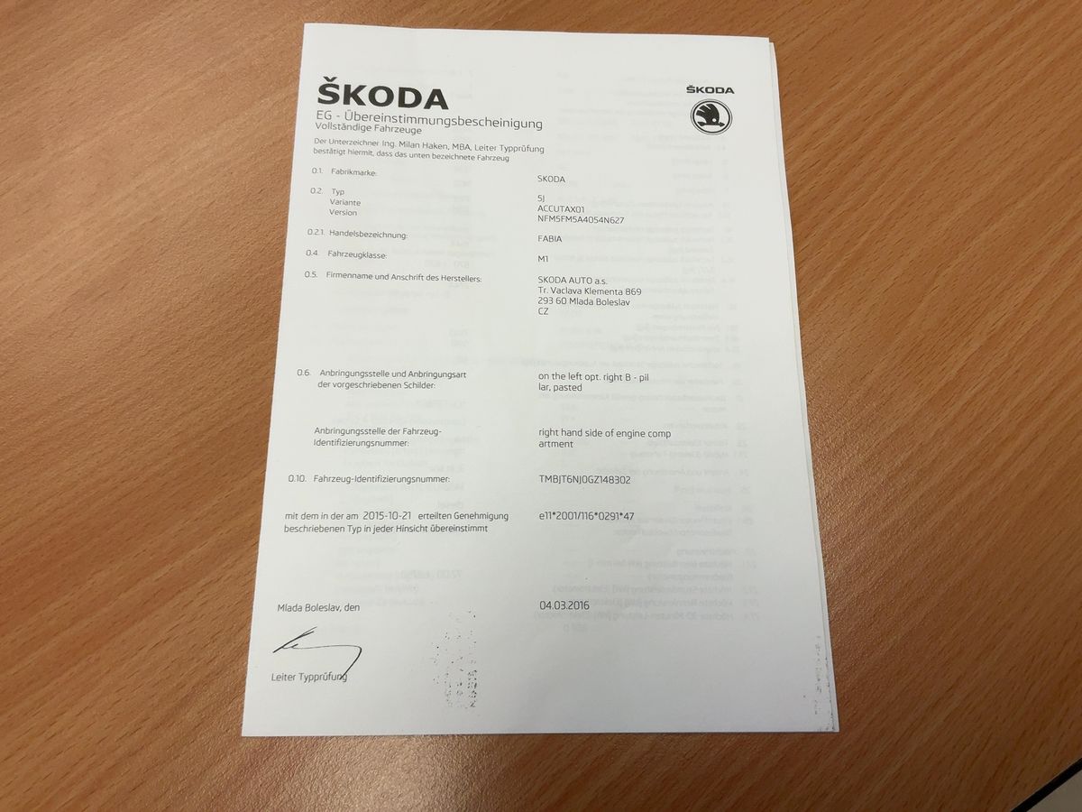 Skoda Fabia d'occasion