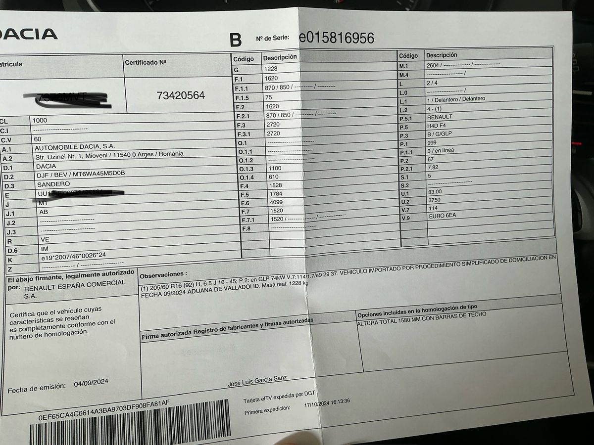 Dacia Sandero d'occasion