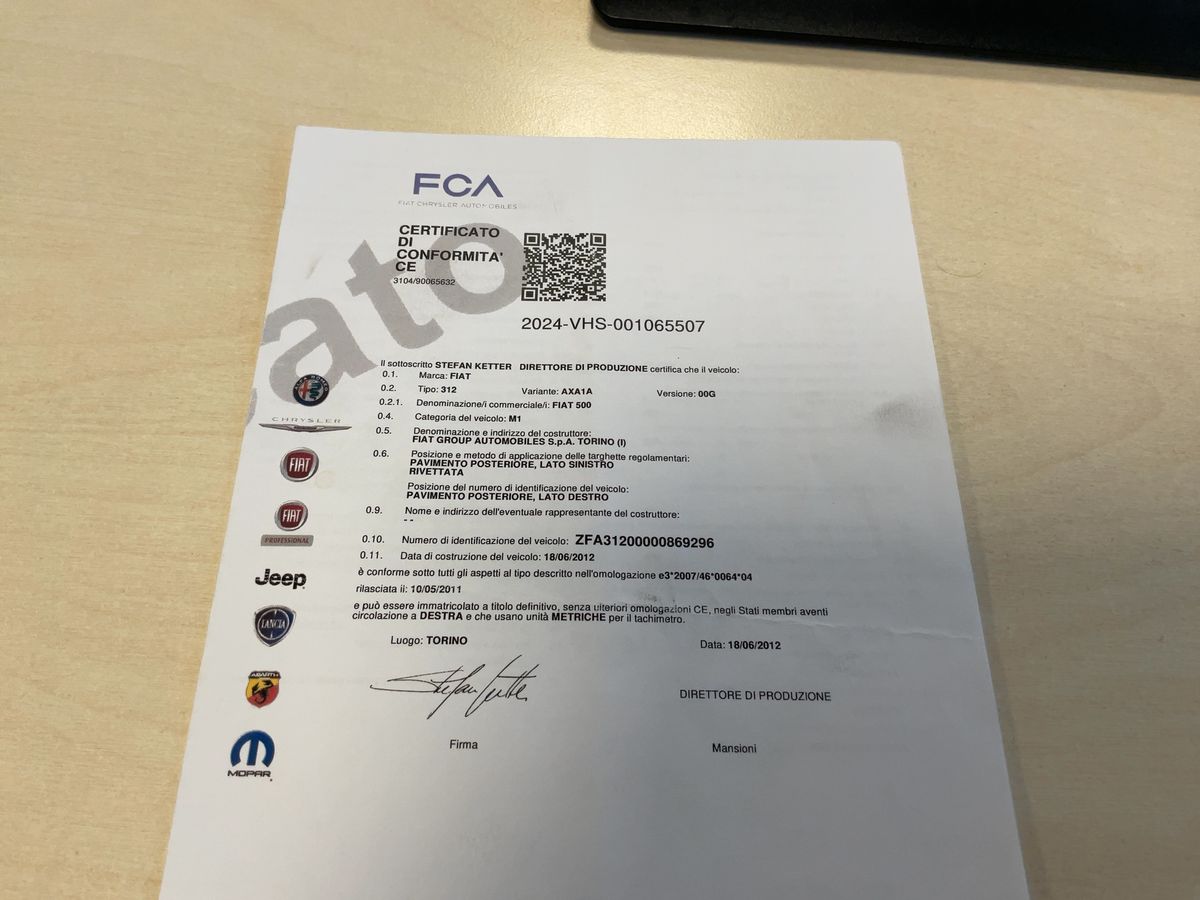 Fiat 500C d'occasion