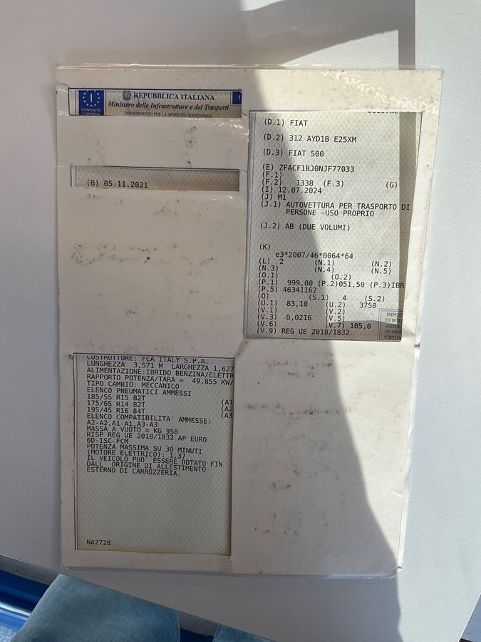 Fiat 500 d'occasion