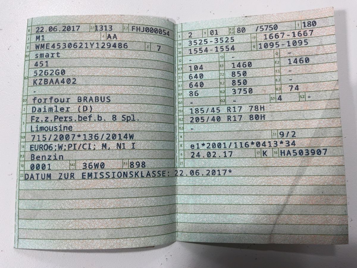 Smart forfour d'occasion