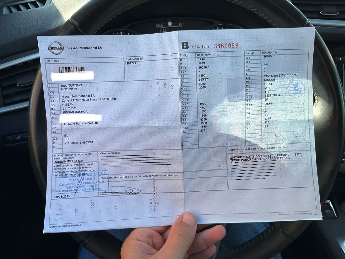 Nissan Qashqai d'occasion