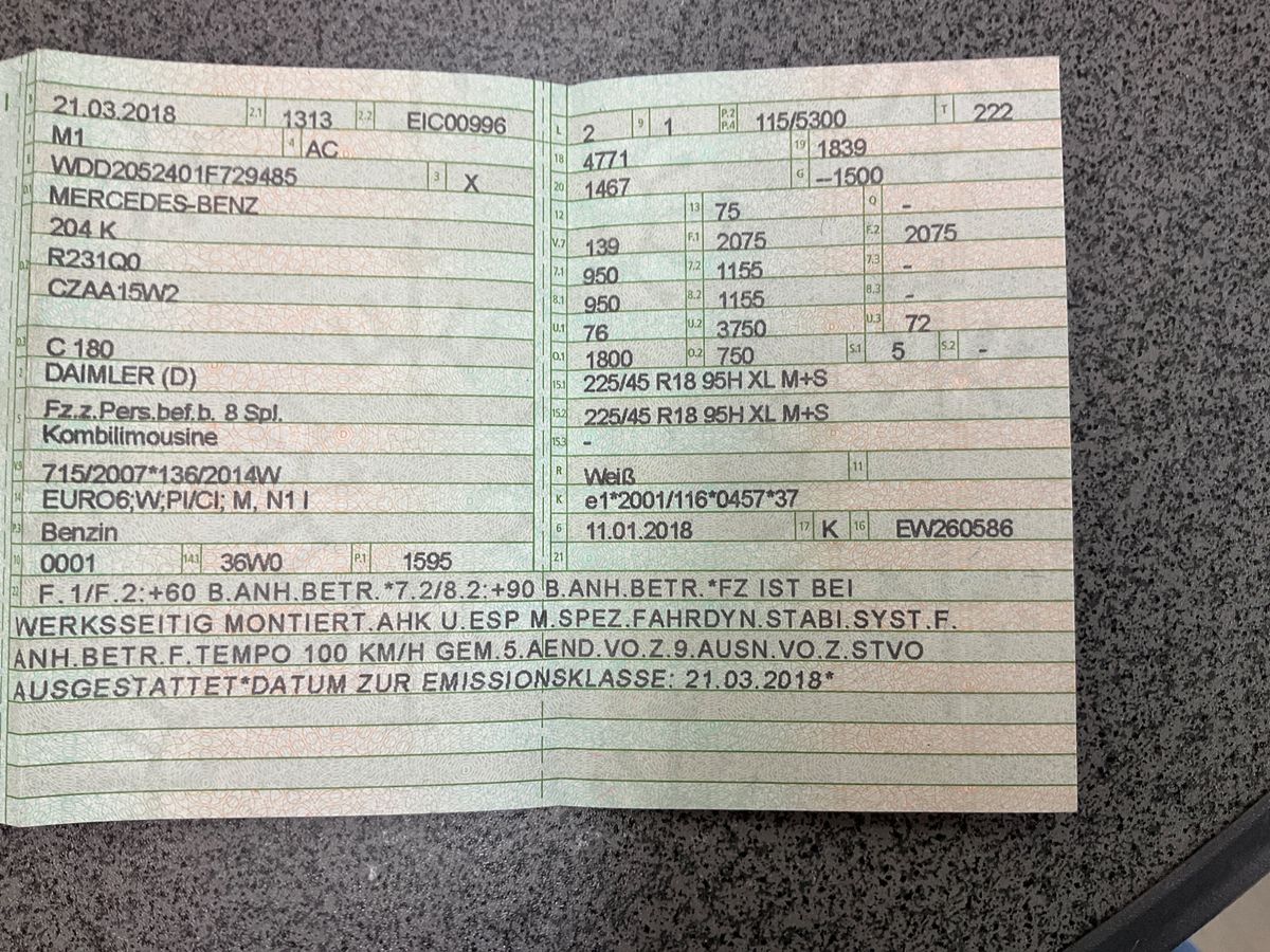 Mercedes-Benz C-Klasse d'occasion