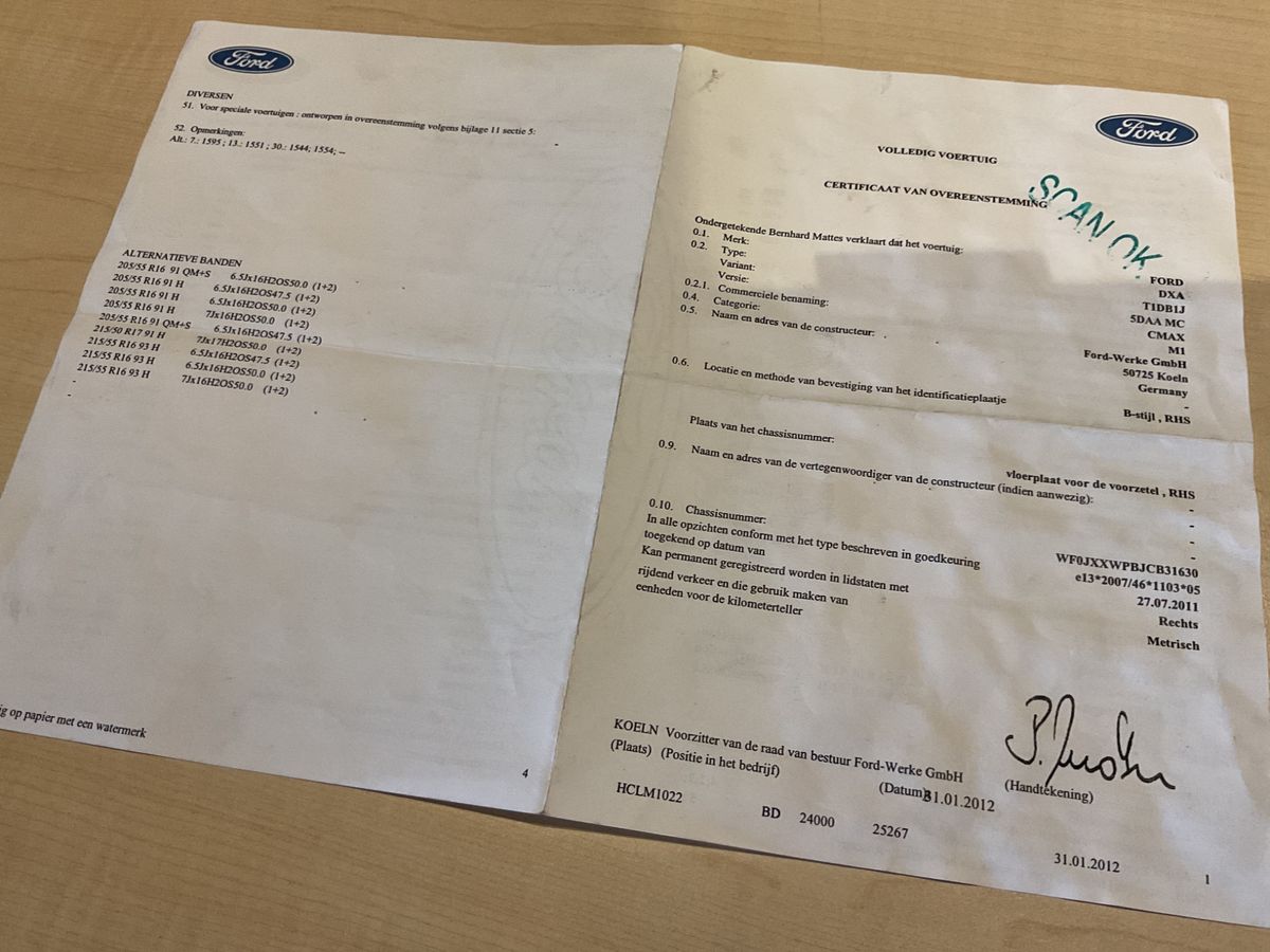 Ford C-Max 1.6 TDCi Titanium