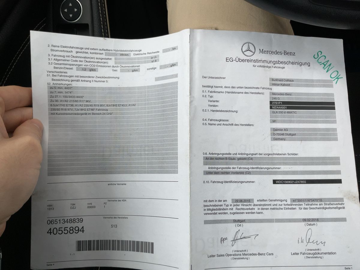 Mercedes-Benz GLA-Klasse d'occasion