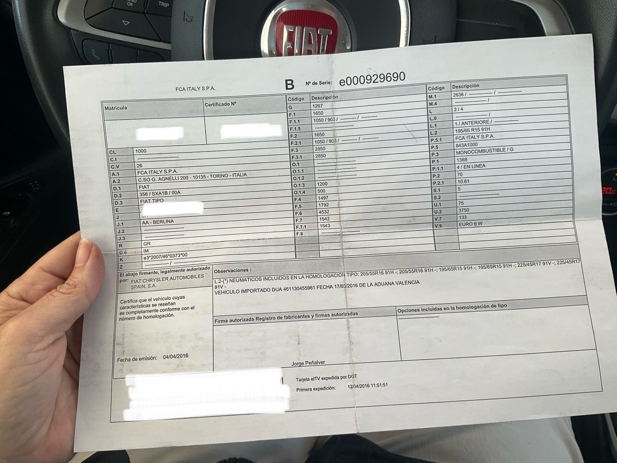 Fiat Tipo d'occasion