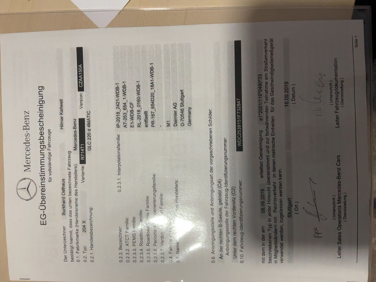 Mercedes-Benz GLC-Klasse d'occasion