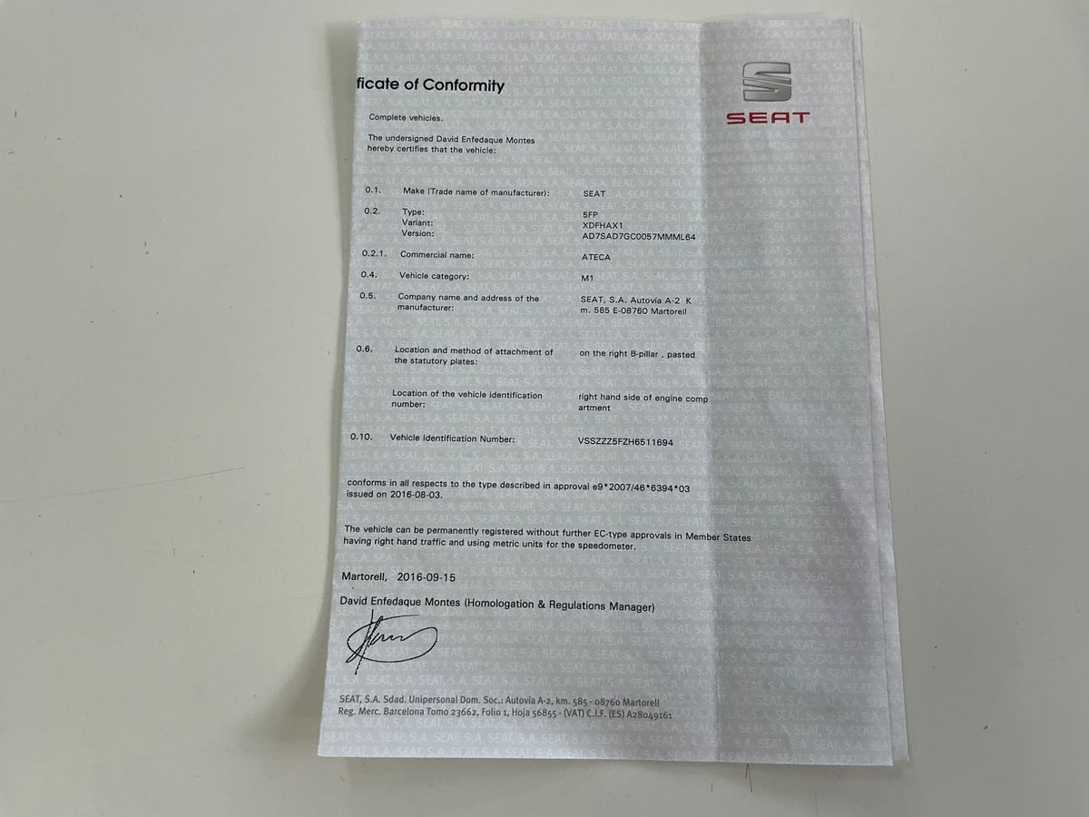 Seat Ateca d'occasion
