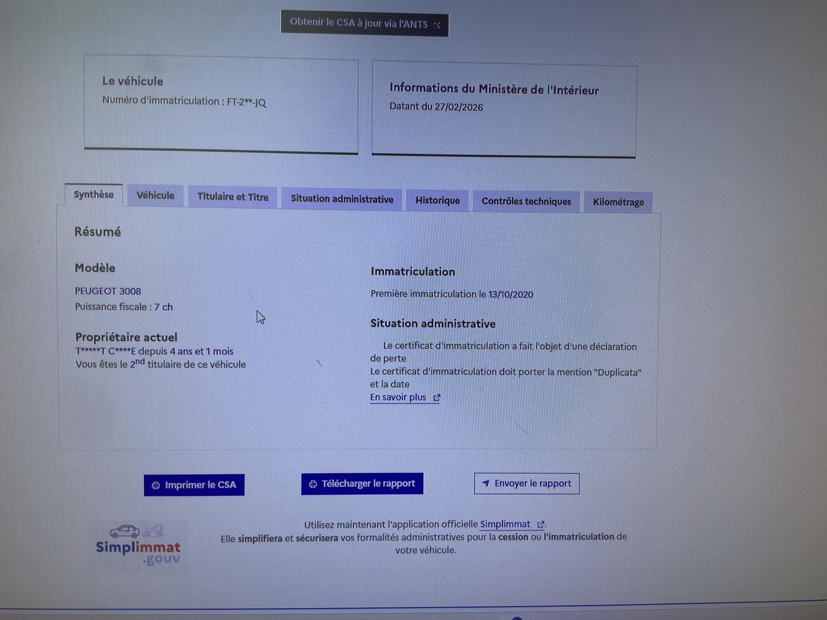 Peugeot 3008 d'occasion