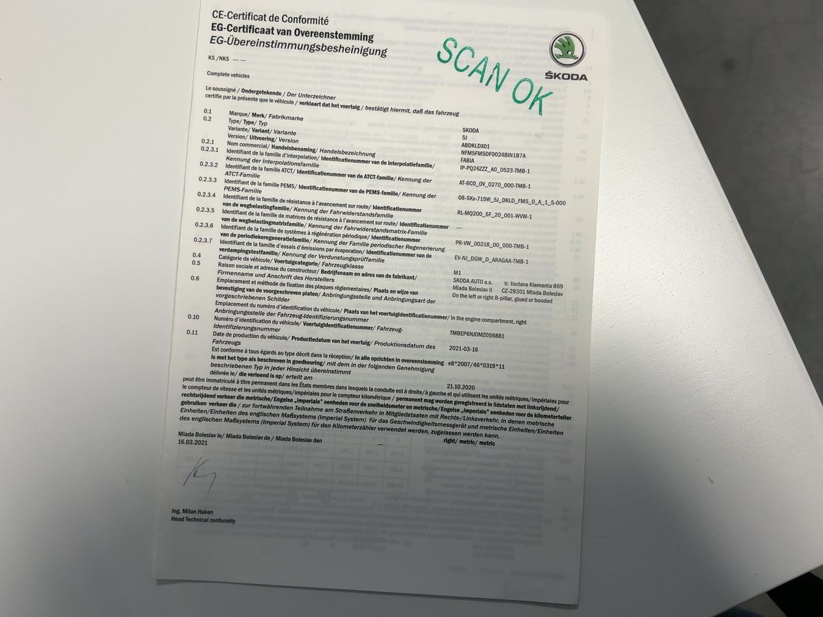 Skoda Fabia d'occasion