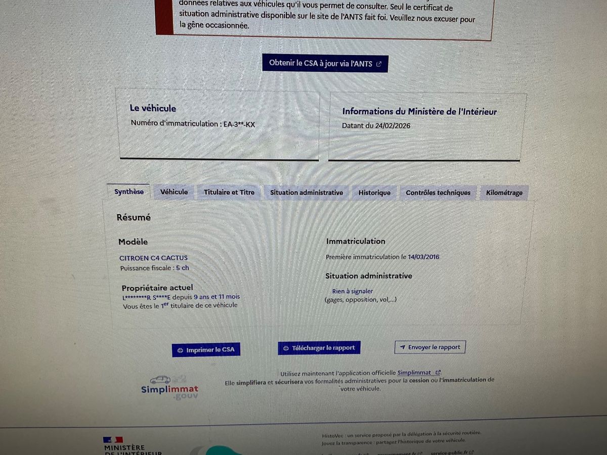 Citroen C4 d'occasion