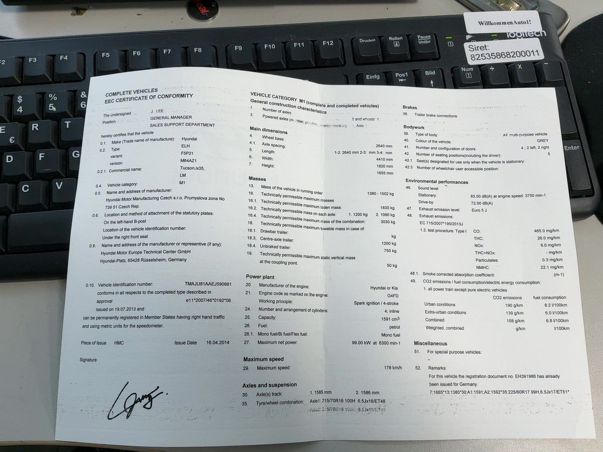 Hyundai ix35 d'occasion