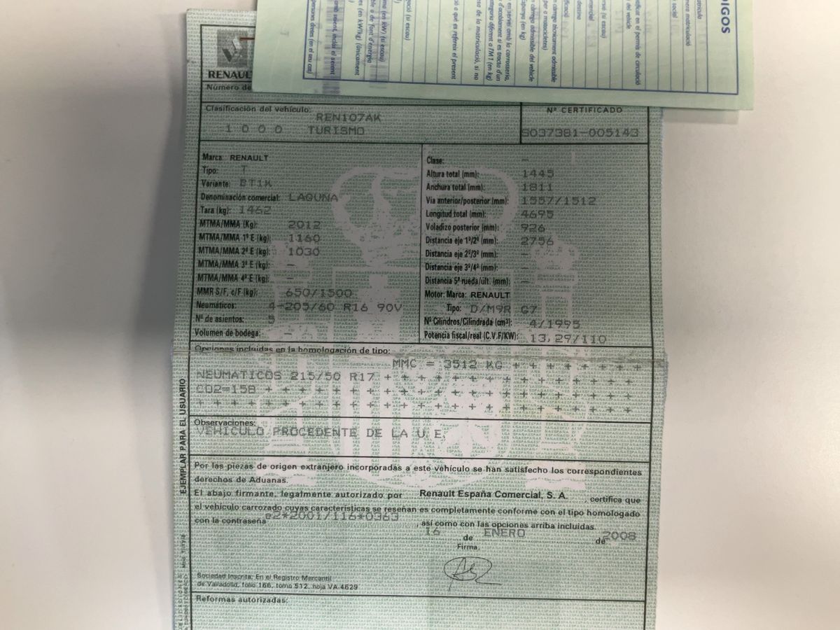 Renault Laguna d'occasion