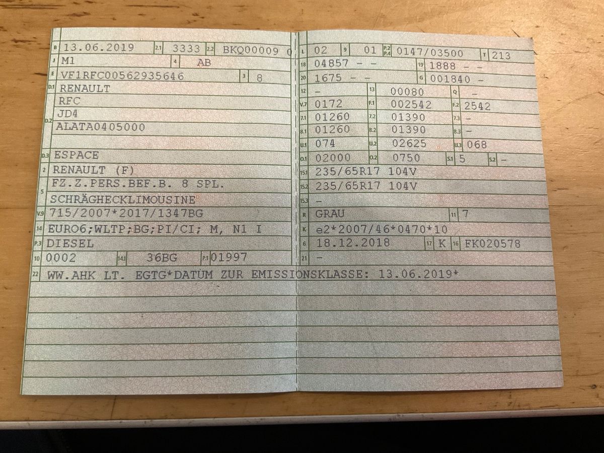 Renault Espace d'occasion