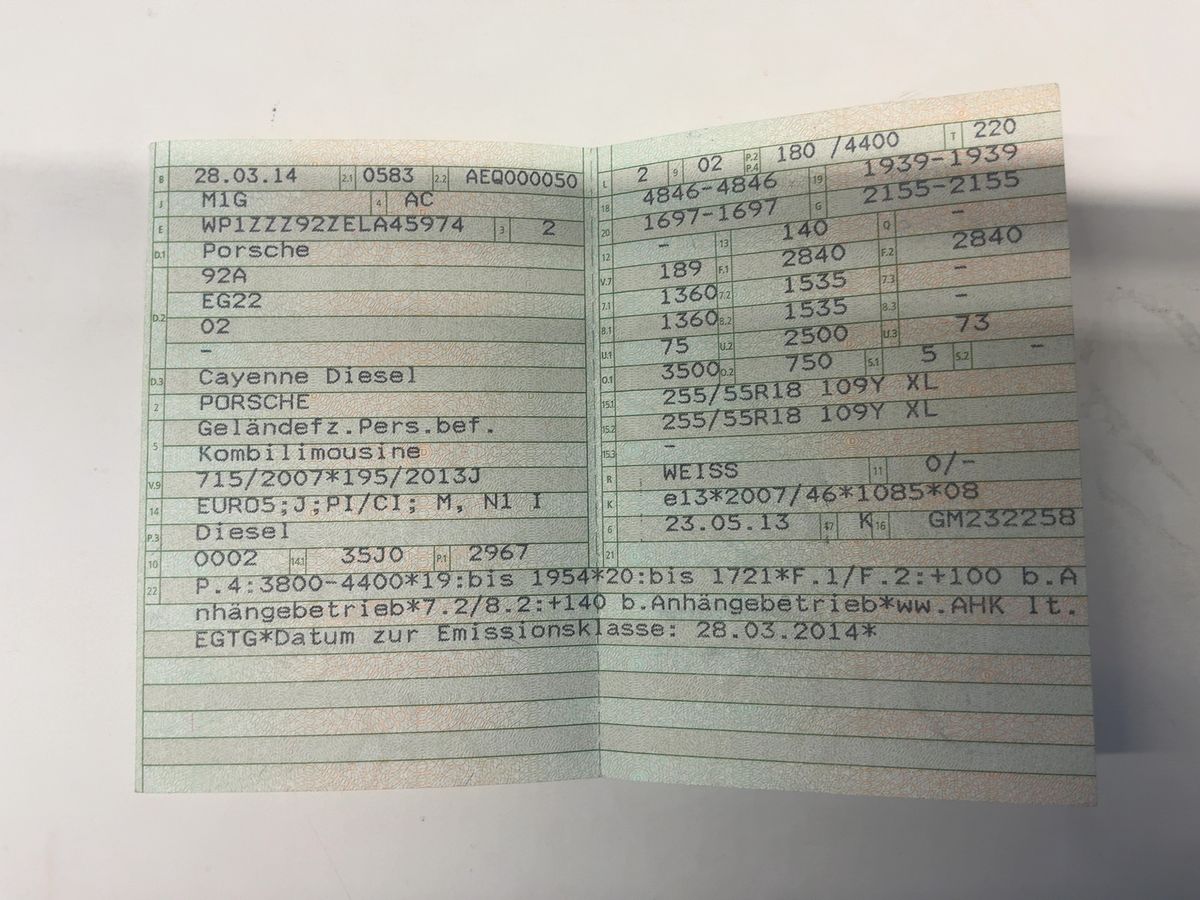 Porsche Cayenne d'occasion