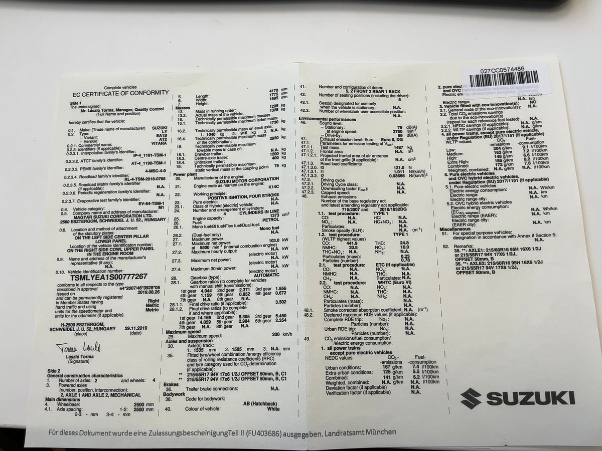 Suzuki Vitara d'occasion