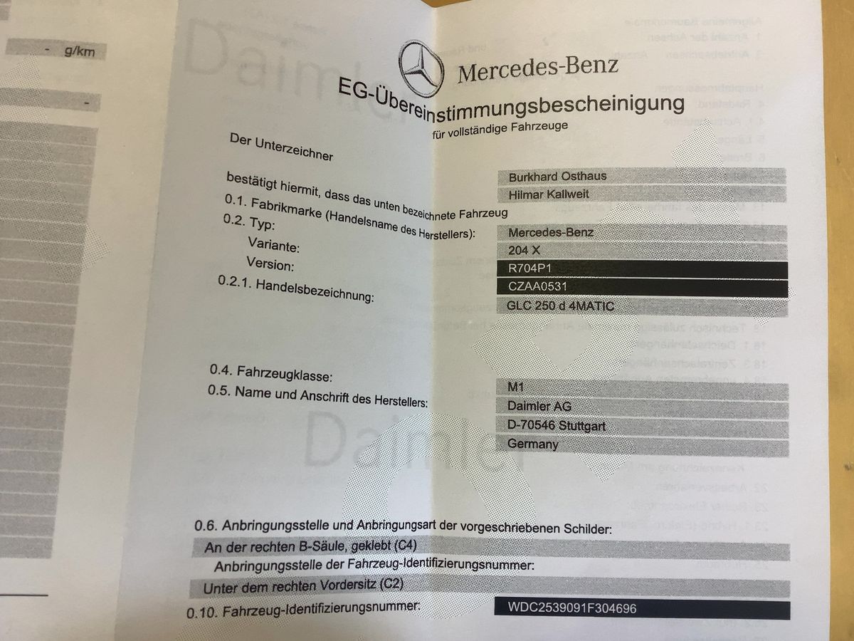 Mercedes-Benz GLC-Klasse d'occasion