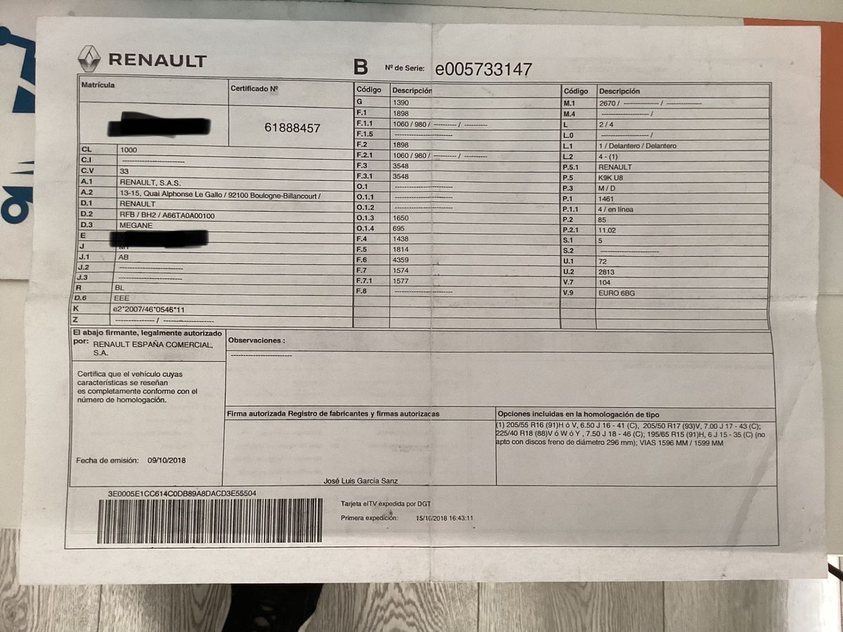 Renault Megane d'occasion